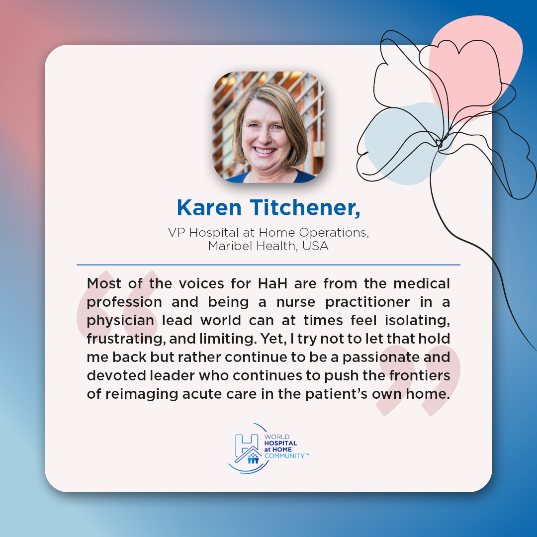 Karen Titchener about her experience in HaH