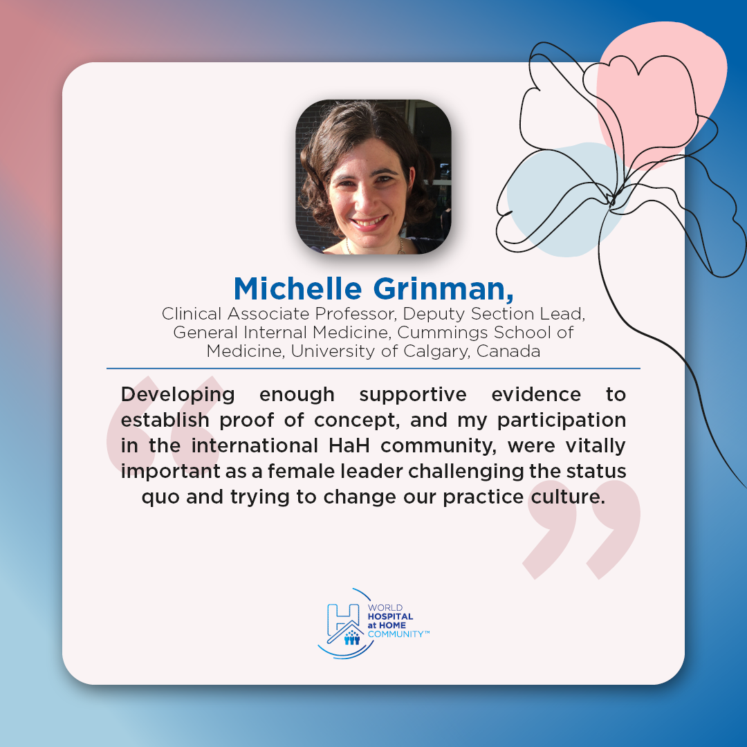 Michelle Grinman about her experience in HaH