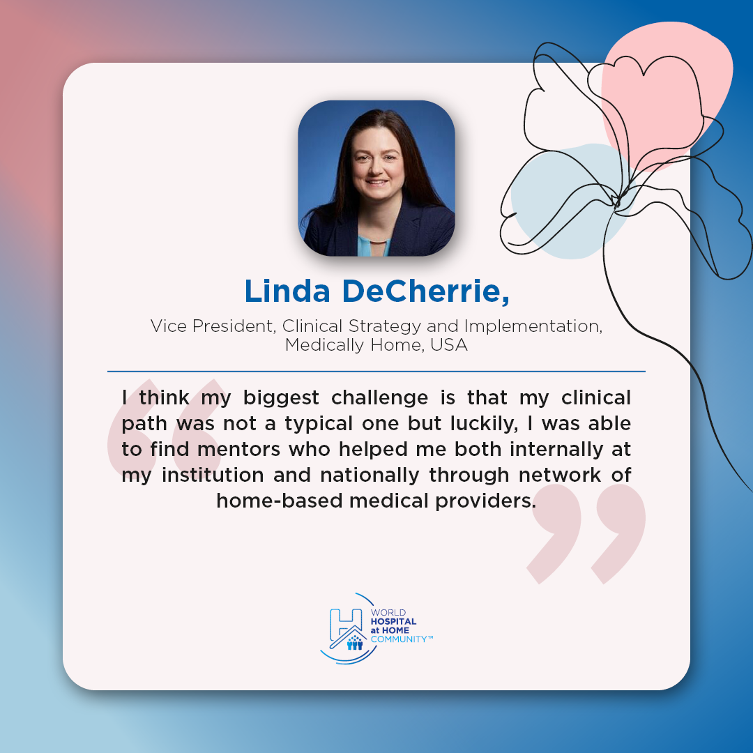 Linda DeCherrie about her experience in HaH