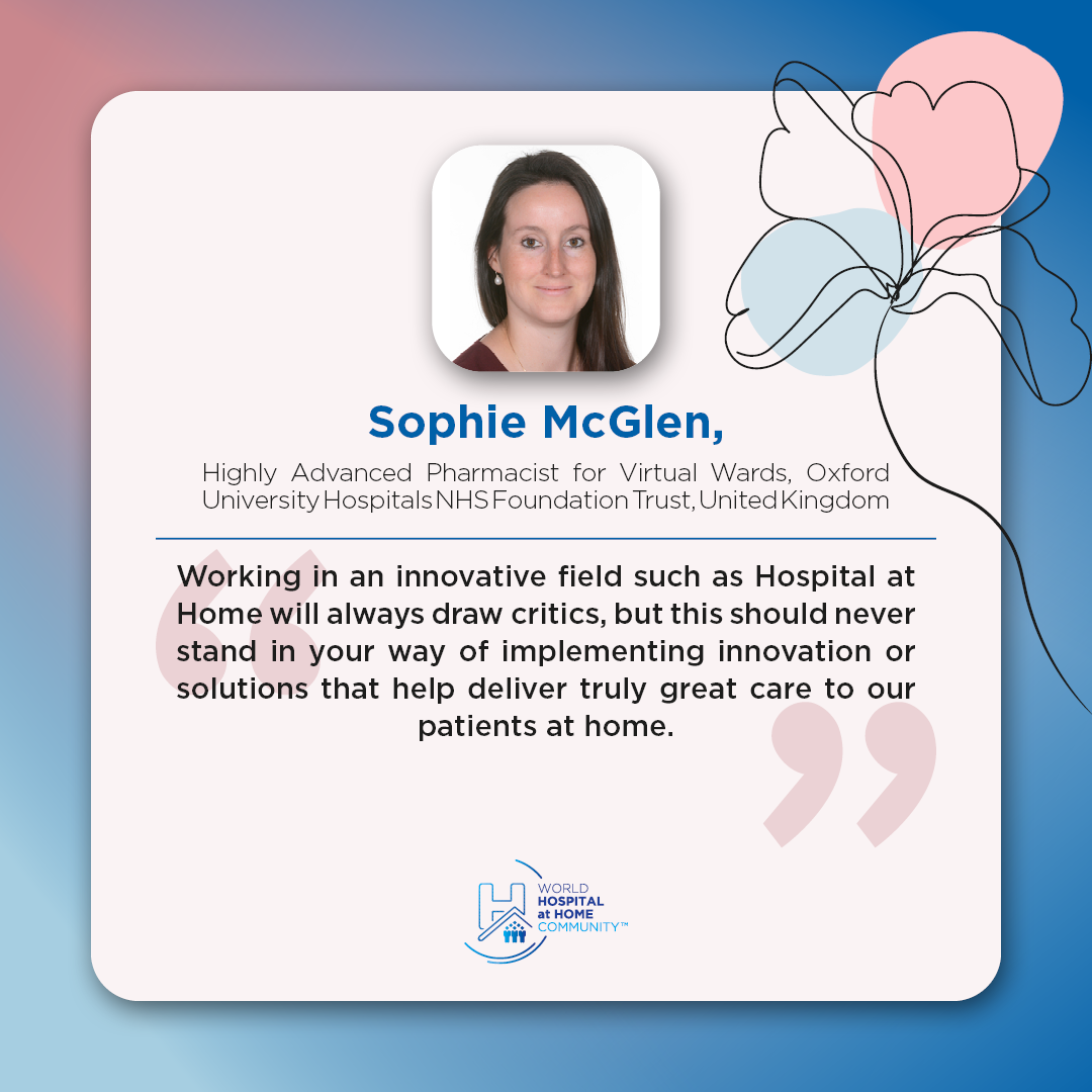Sophie McGlen about her experience in HaH